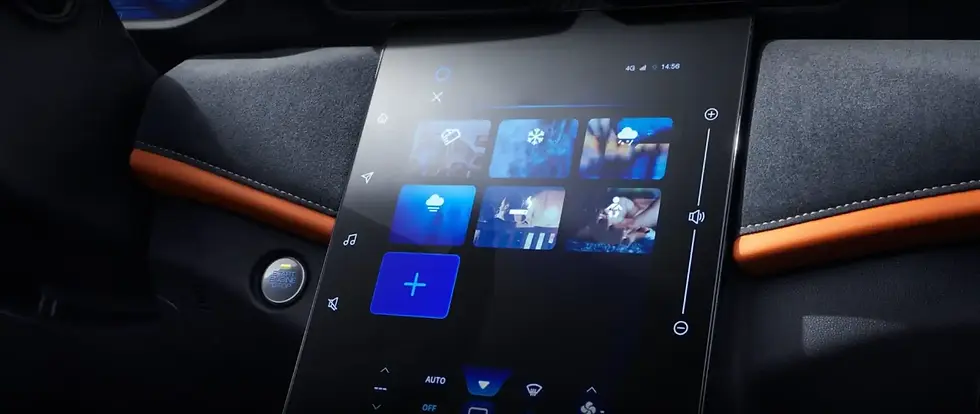 13-palcový dotykový displej infotainmentu vo vozidle Dongfeng SHINE GS