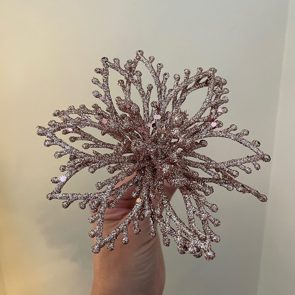 Thumbnail: Rose Poinsettia Pick
