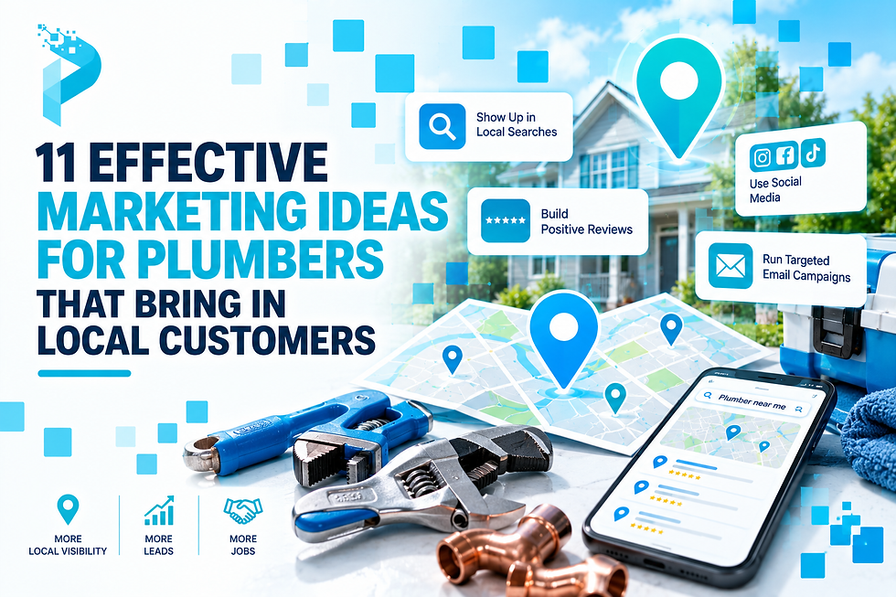 11 Effective Marketing Ideas for Plumbers That Bring in Local Customers