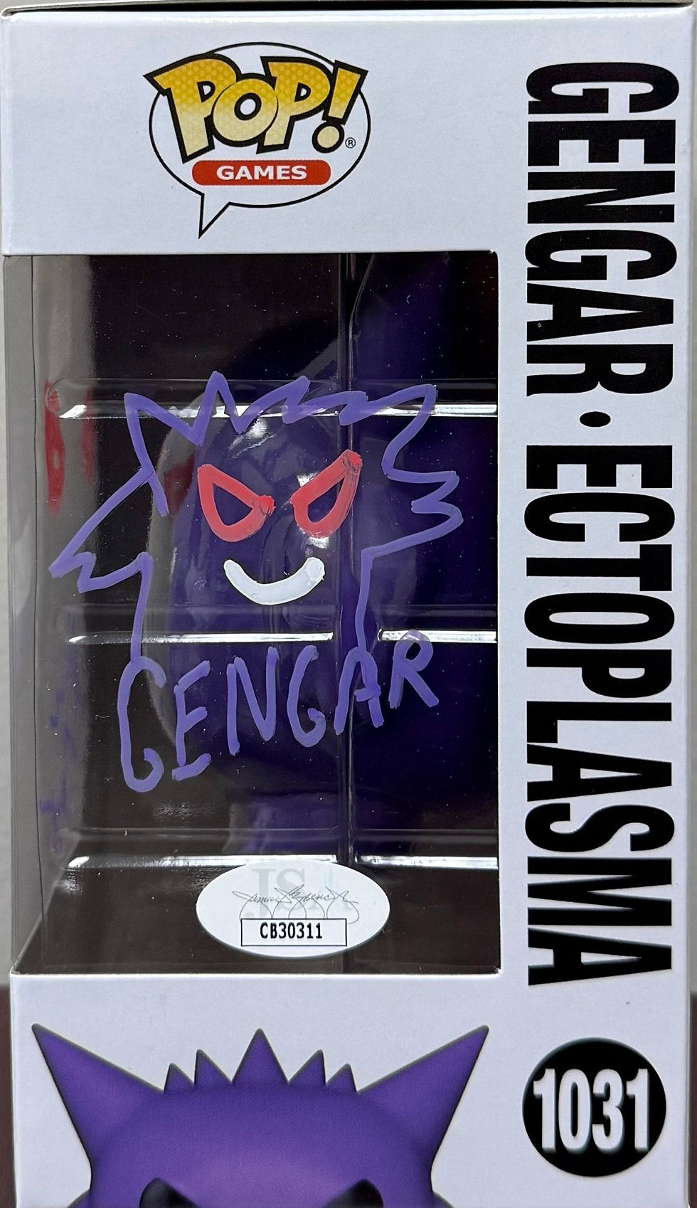 Marc Thompson Signed Funko Pop Gengar #1031 Autographed JSA COA