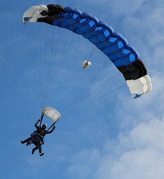 Blue Parachute