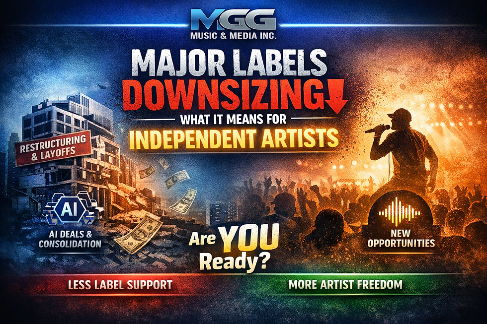 What the recent downsizing at the major labels means for independent artists