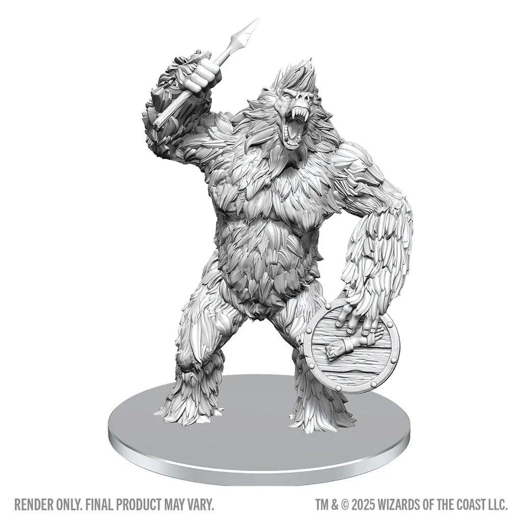 Classic Yeti - Nolzur's Marvelous Unpainted Miniatures