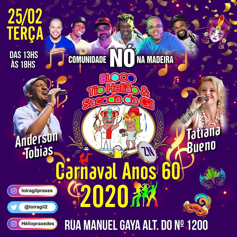 TIO Hélião e Sacada da Gil