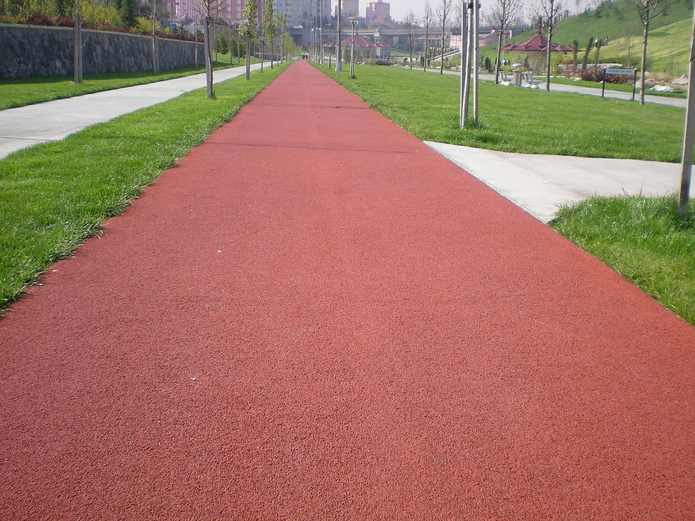 Küçük resim: Epdm dökme yürüyüş yolu
