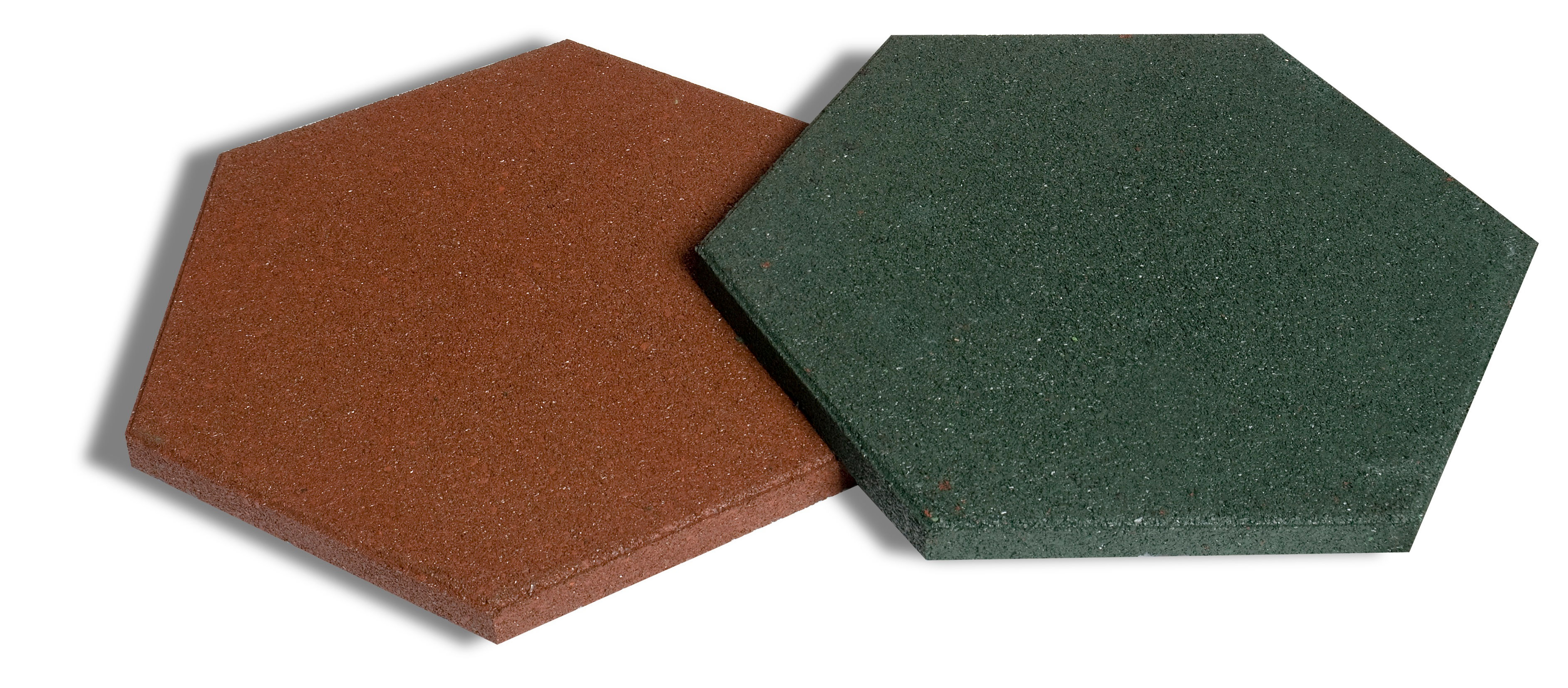 2,5 Cm Altıgen Kauçuk Zemin