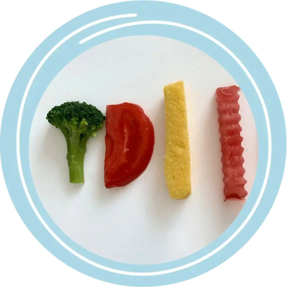 Метод "Веселка" для покращення харчового інтересу