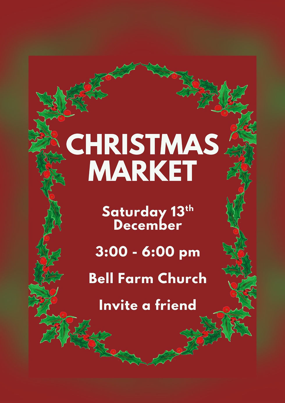 Bellfarm’s Christmas Market