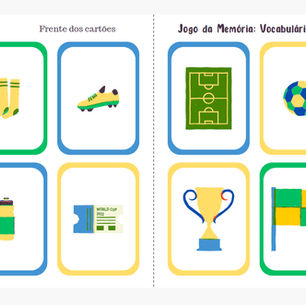 jogo da memoria; futebol; copa; alfabetização; cursiva; jogo da copa; ensino fundamental; educação infantil; pdf; baixar; palavras