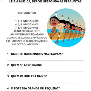 Atividades- dia do índio
