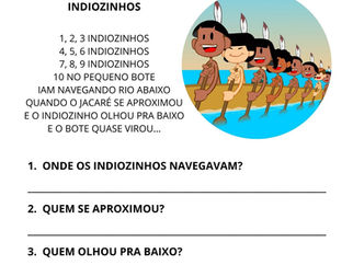 Atividades- dia do índio