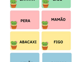 FICHA DE LEITURA: PALAVRAS