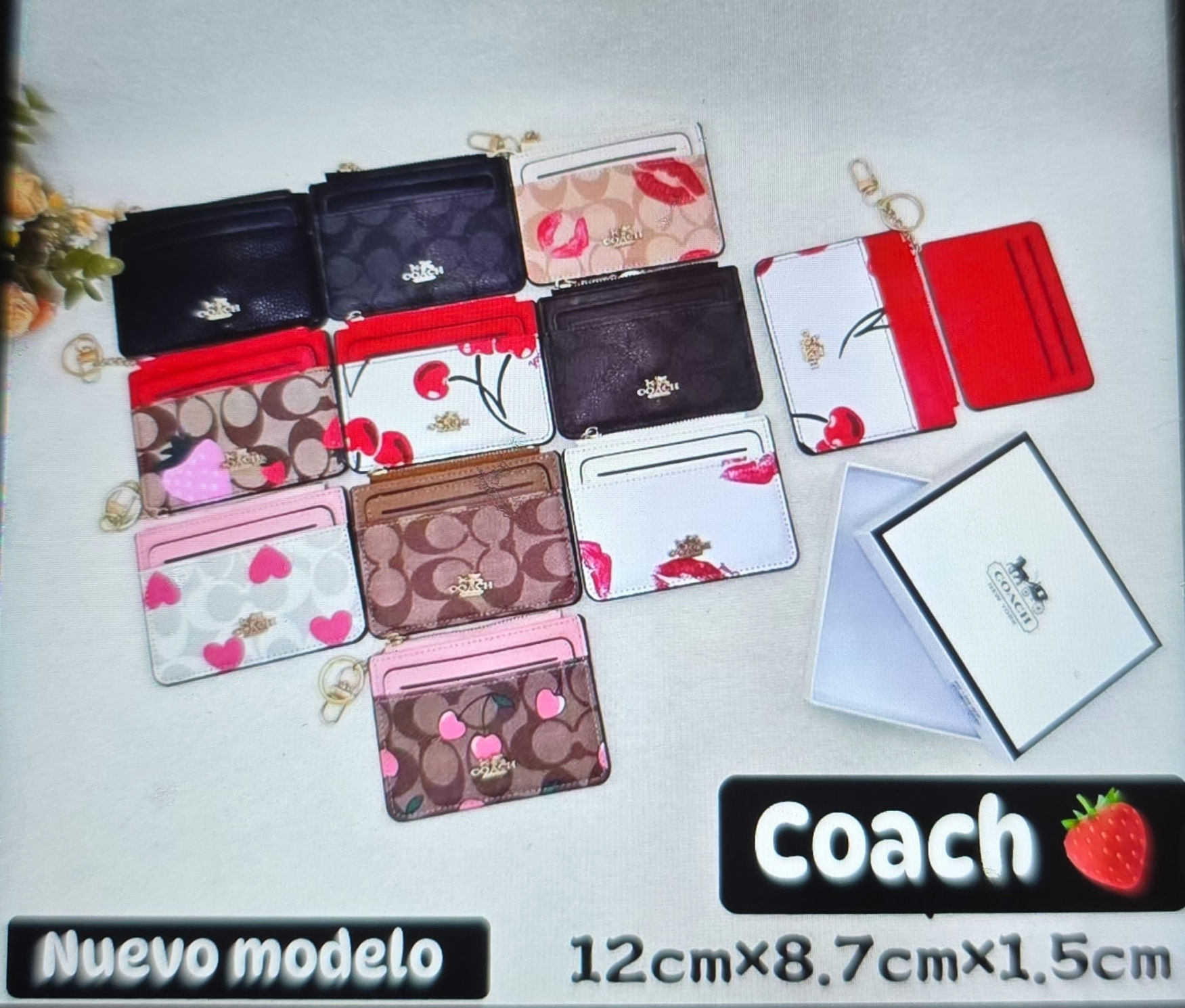 Tarjetero  clon con cajita