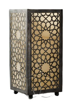 metal candle holder
