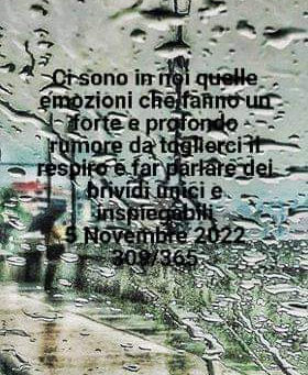 RUMORE CHE MI ABBRACCIA DI EMOZIONI
