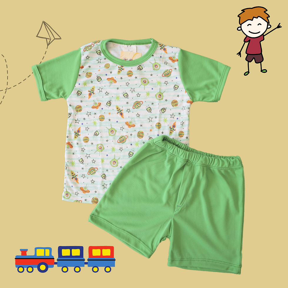 Miniatura: Pijama pantaloneta niño