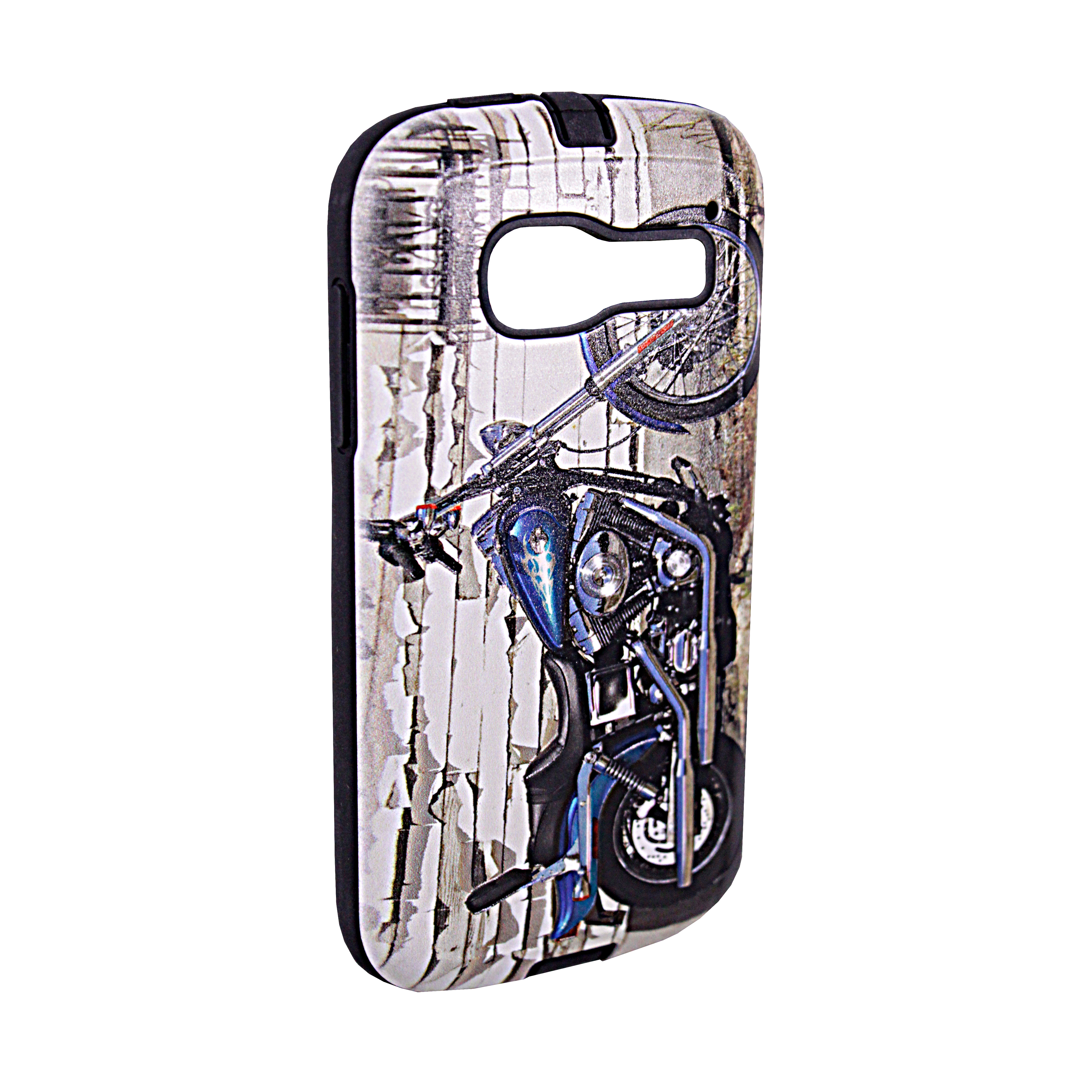 Case Diseño 2 en 1 Moto 3D