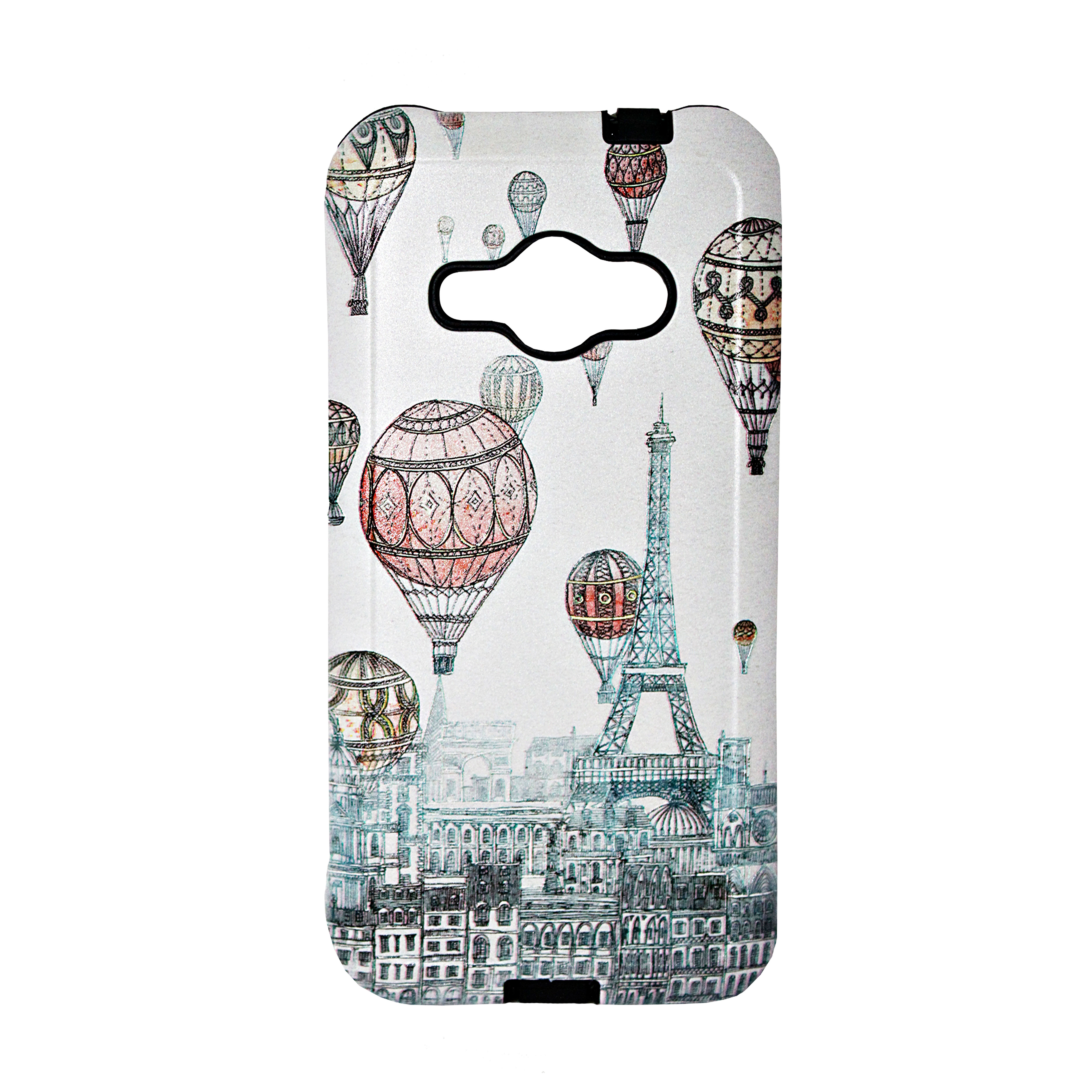 Case Diseño 2 en 1 Paris Globos