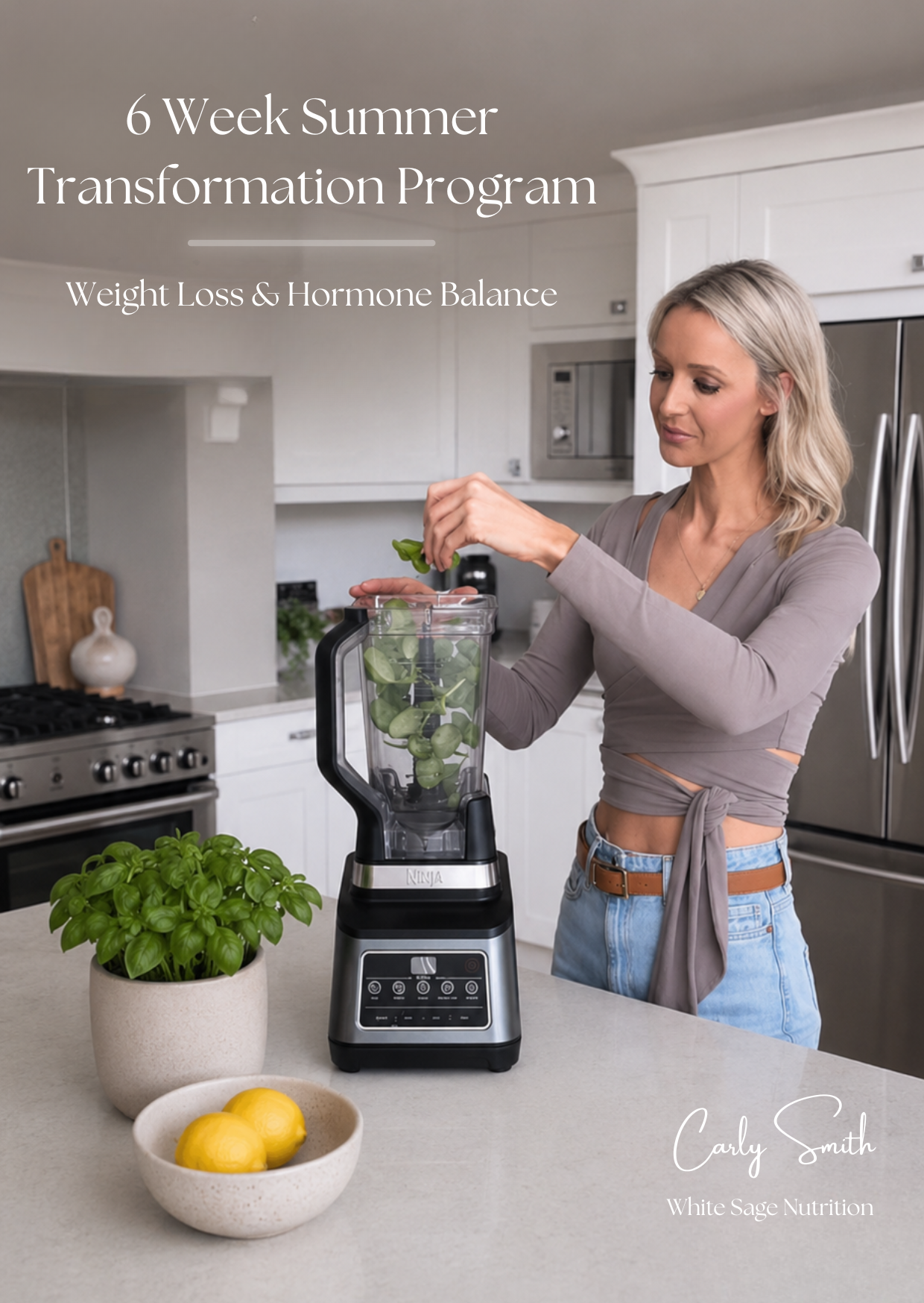 🌟 THE 6-WEEK SUMMER TRANSFORMATION PROGRAM (Coaching Program)