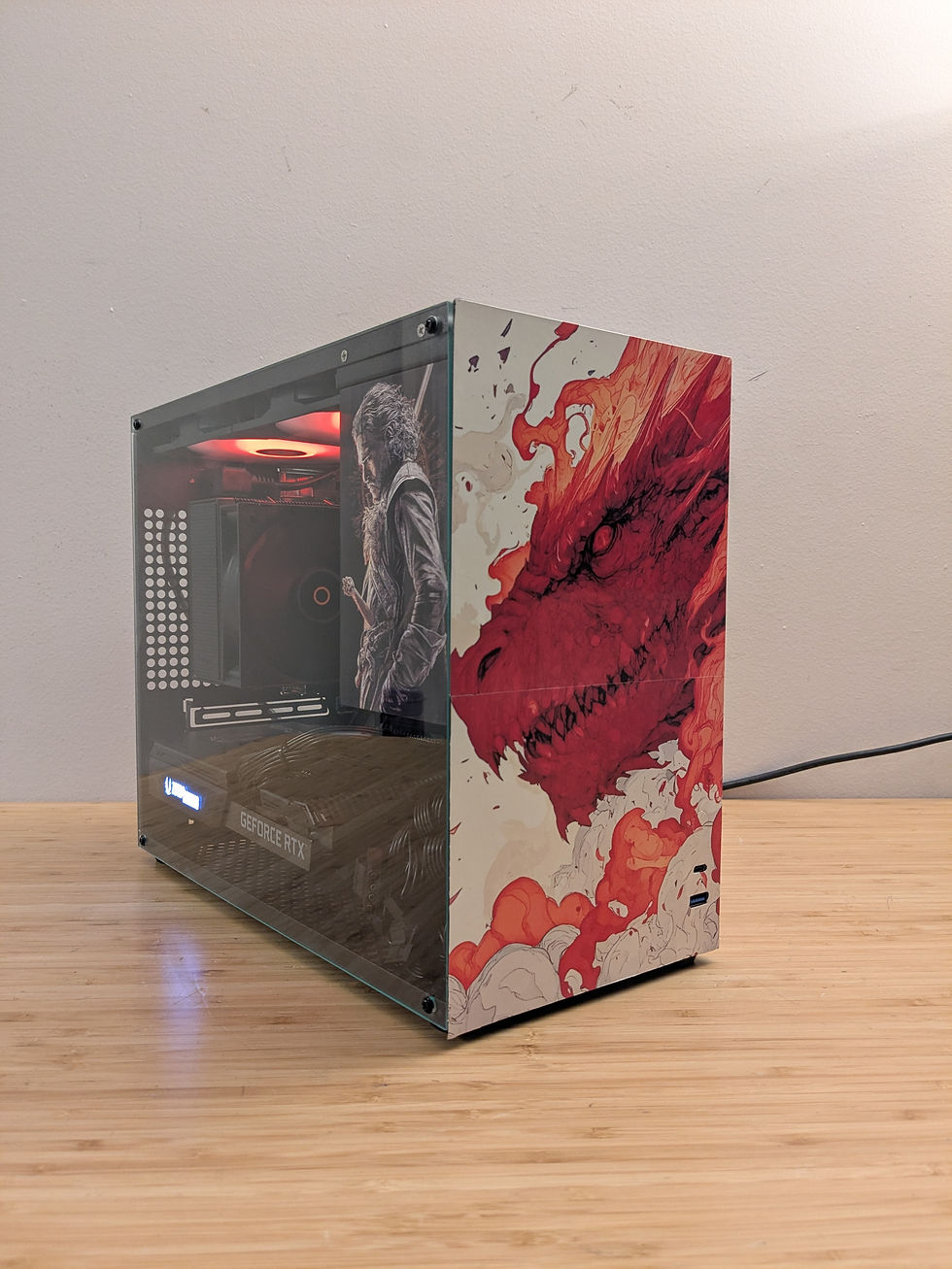 Tiny RTX 3070 Gaming PC (Custom GOT Wrap)
