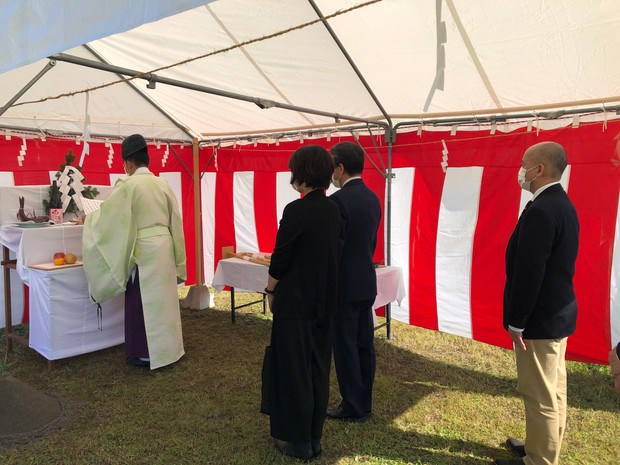 祝 地鎮祭