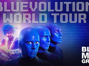 BLUE MAN GROUP in Jacksonville January 22-23, 2026