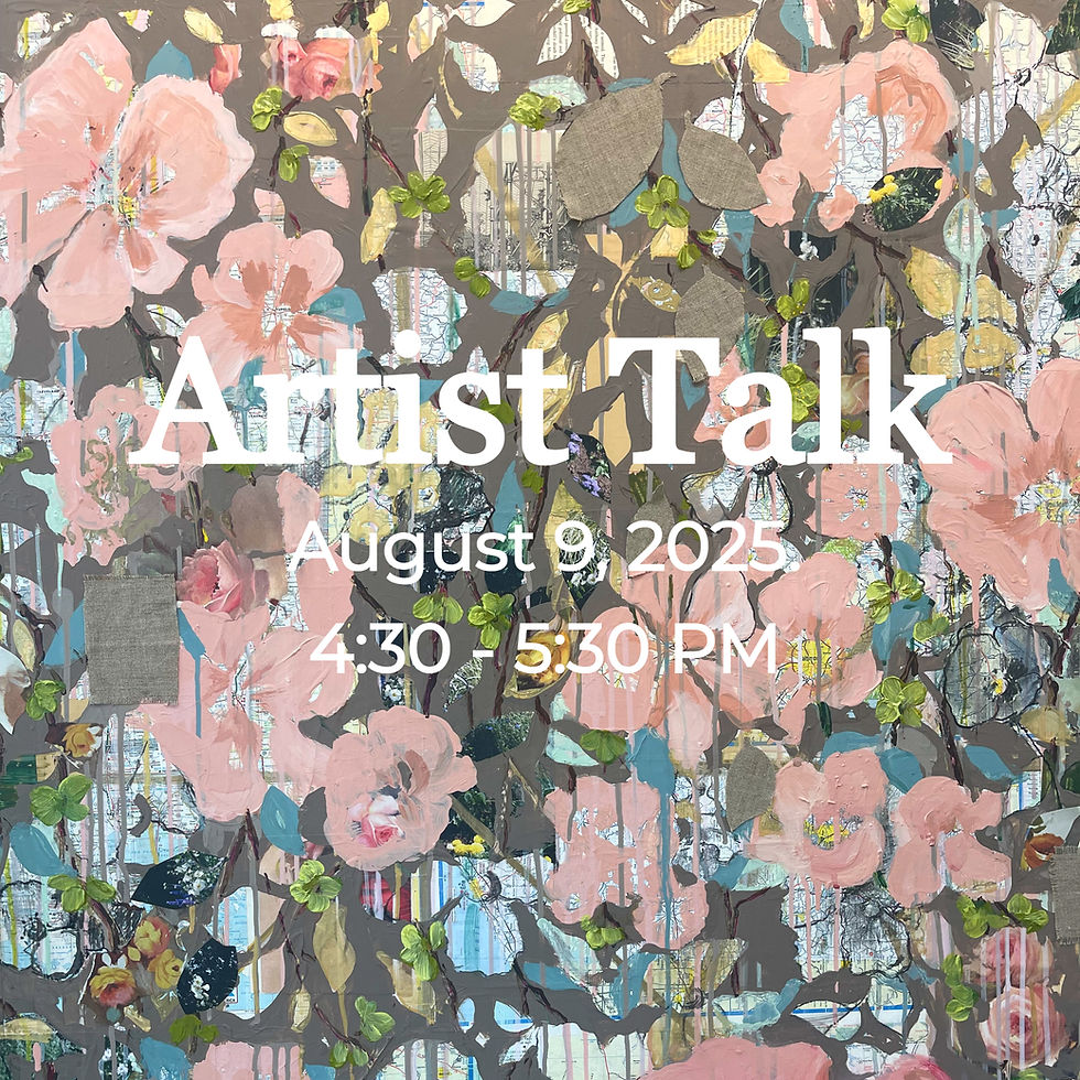 Artist Talk & Reception