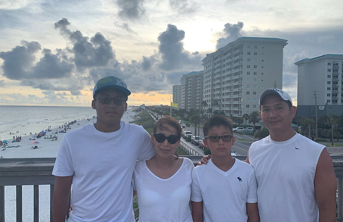 A photo of me and my family.