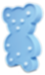 Oso Azul Marquee