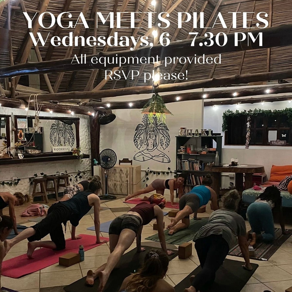 Yoga meets Pilates w/Lisa & Nao @ Chaki Cafe