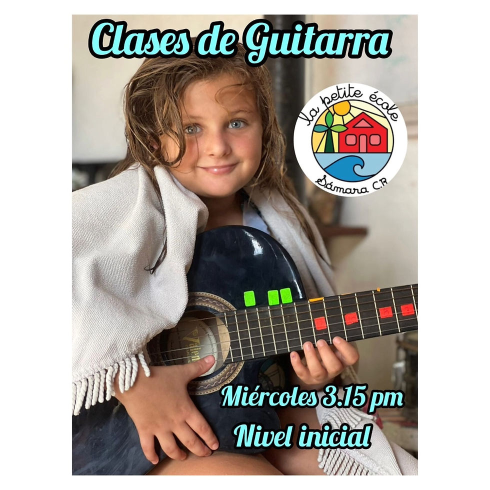 Kids Acoustic Guitar @ La Petite École