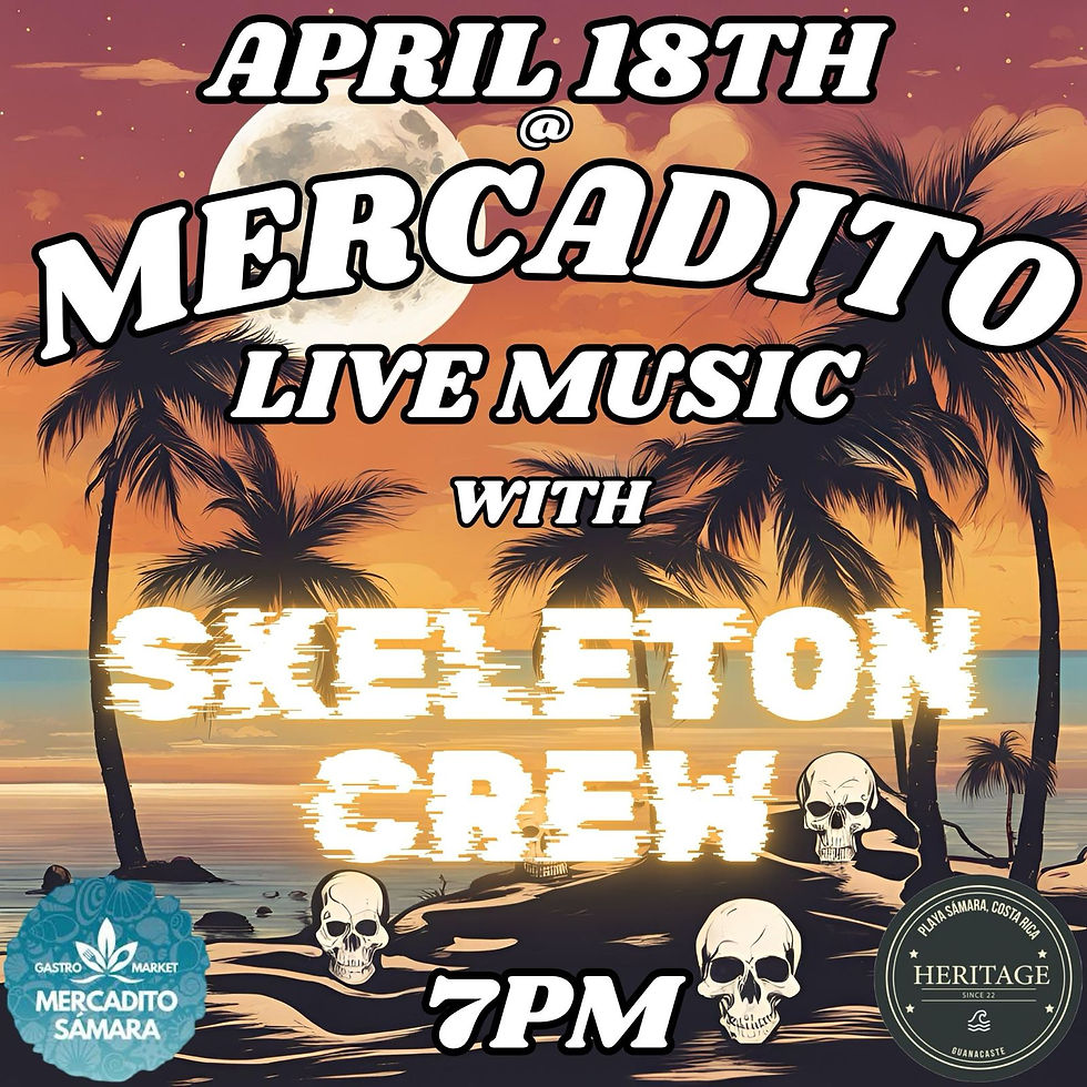 Skeleton Crew @ Heritage Bar in Mercadito Sámara