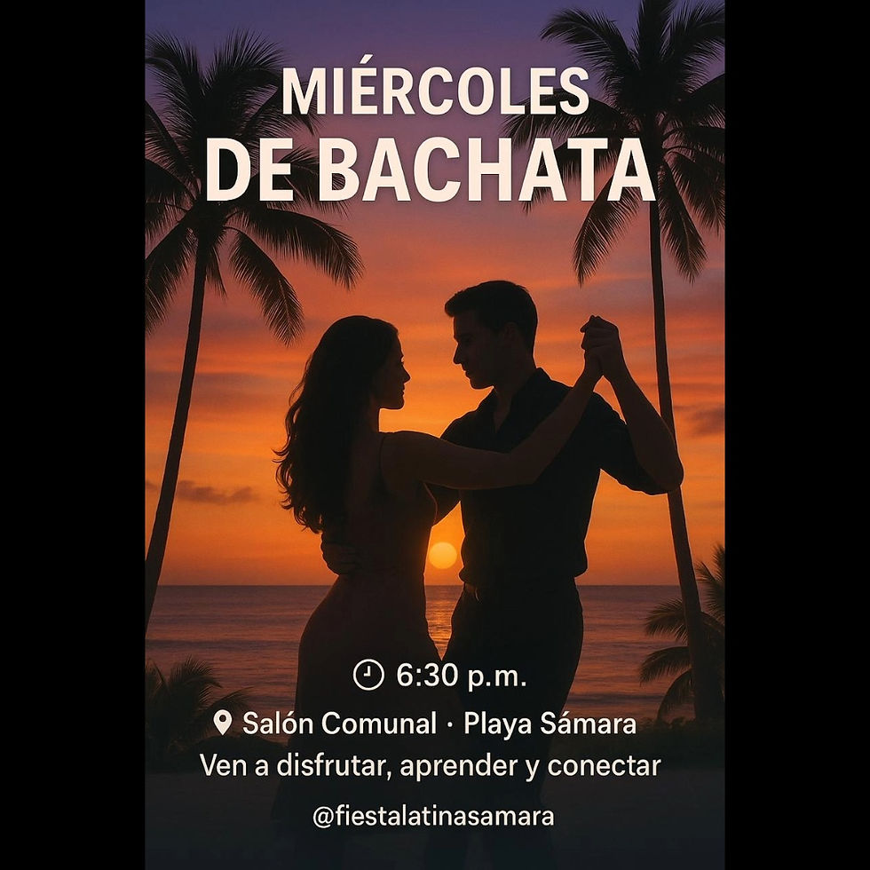 Bachata Dance Class @ Salon Comunal, next to main soccer field