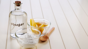 Vinegar is used fot DIY home cleaning