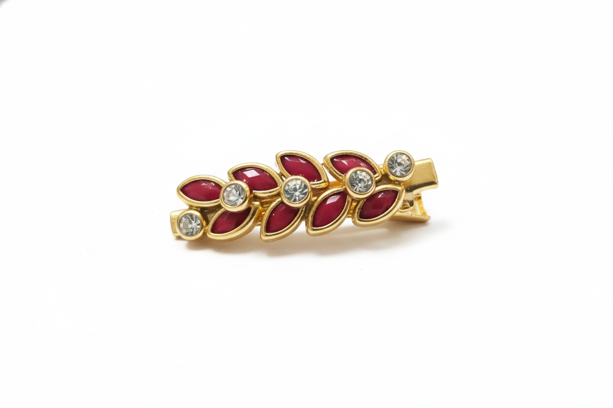 Ruby Leaf Style Multi-Use Pin