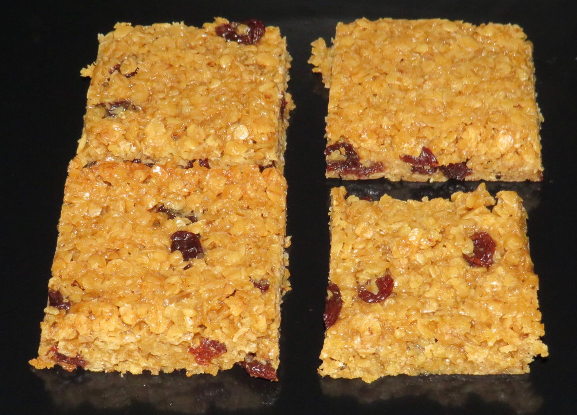 Gluten Free Flapjack with Fruit