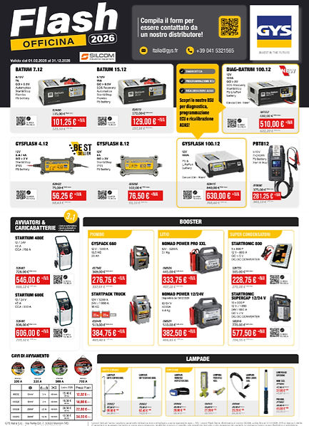 Promo 2026 Flash Officina