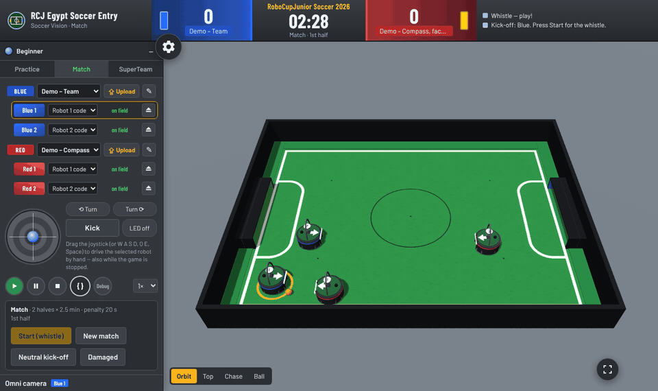 RCJ Soccer Entry simulator match.gif