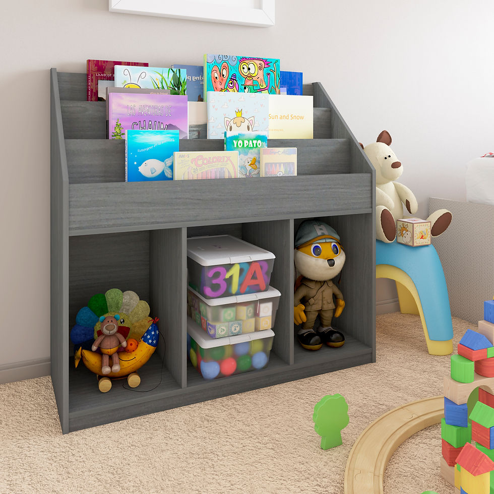 Miniatura: LIBRERO JUGUETERO KIDS - COLOR GRIS