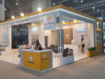 İzmir Minex 2025 Fuarı | AKTECH Fuar Standı Tasarım & Anahtar Teslim Uygulama