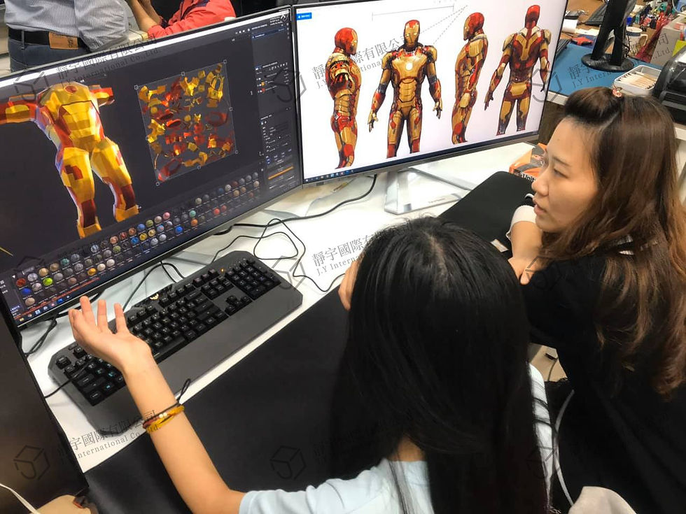 靜宇國際致力培育遊戲美術人才發展,恭喜智光商工『多媒體設計科』獲得3D數位遊戲藝術-佳作!