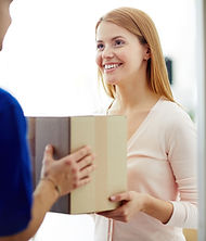 Delivery guy and the lady.jpg