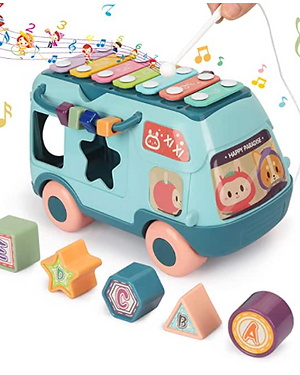 Music Bus with Shape Sorter