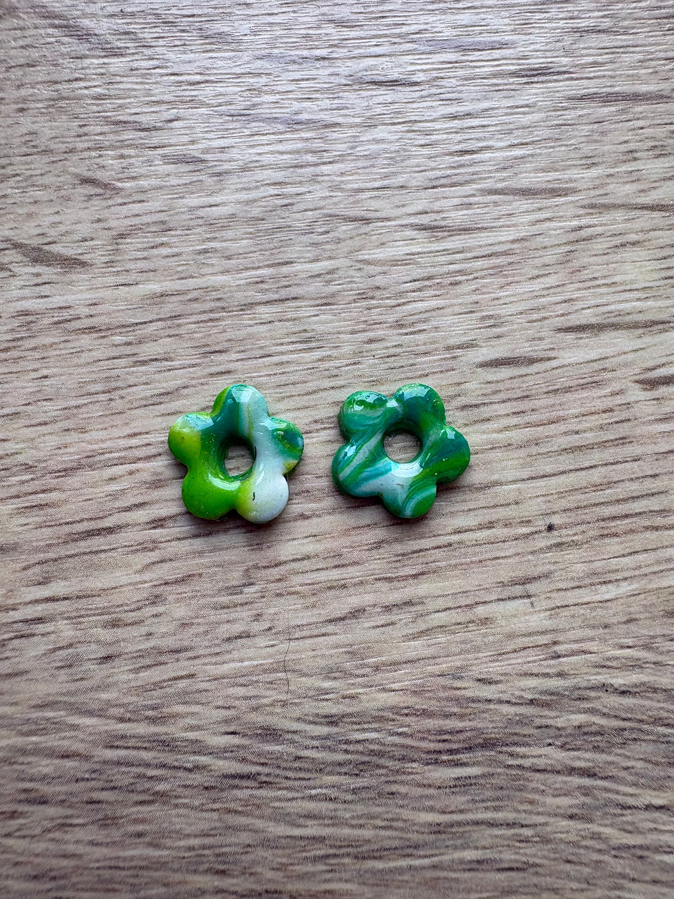 Miniaturbild: Mini Pampilles fleur (fimo) 