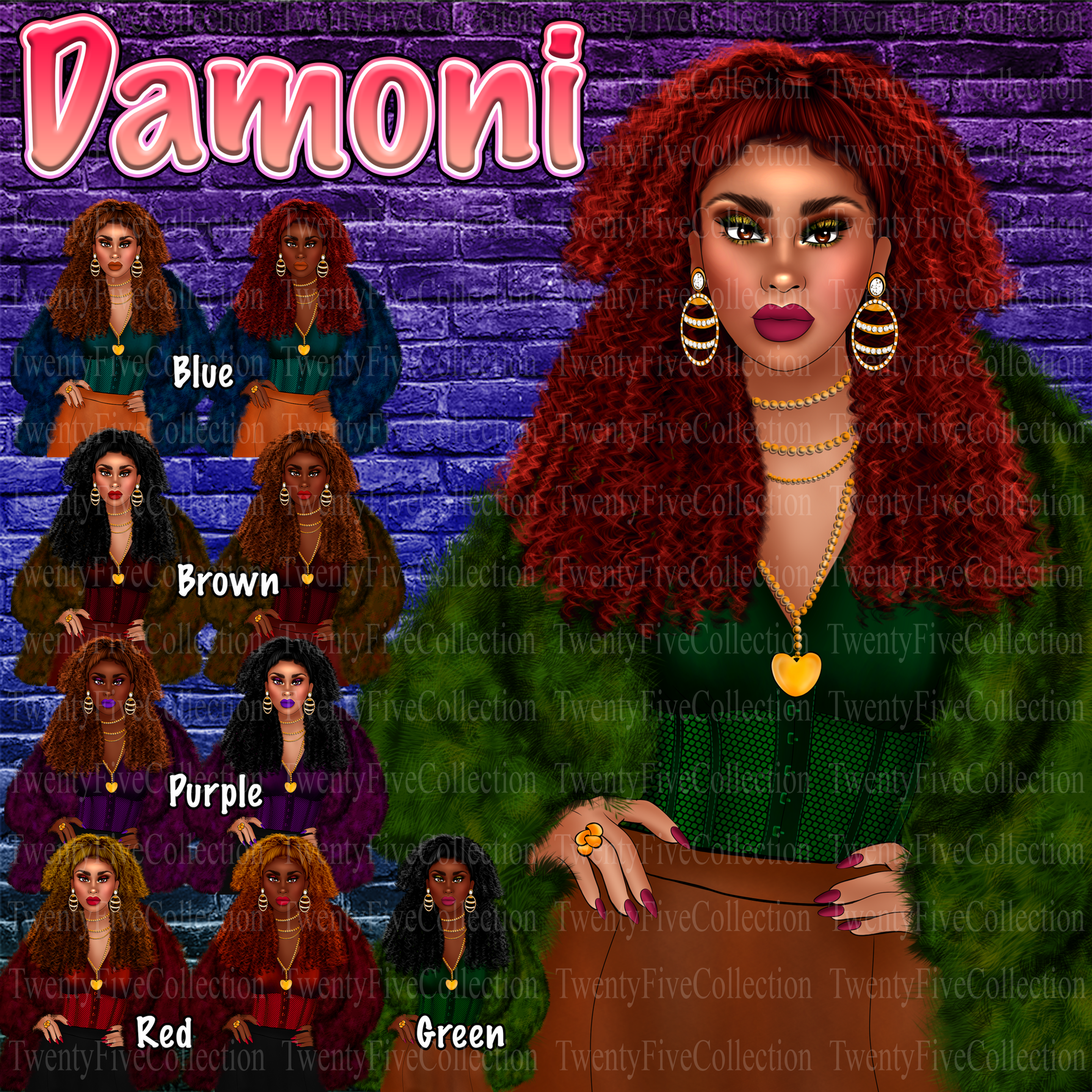 Damoni (Green) Brown