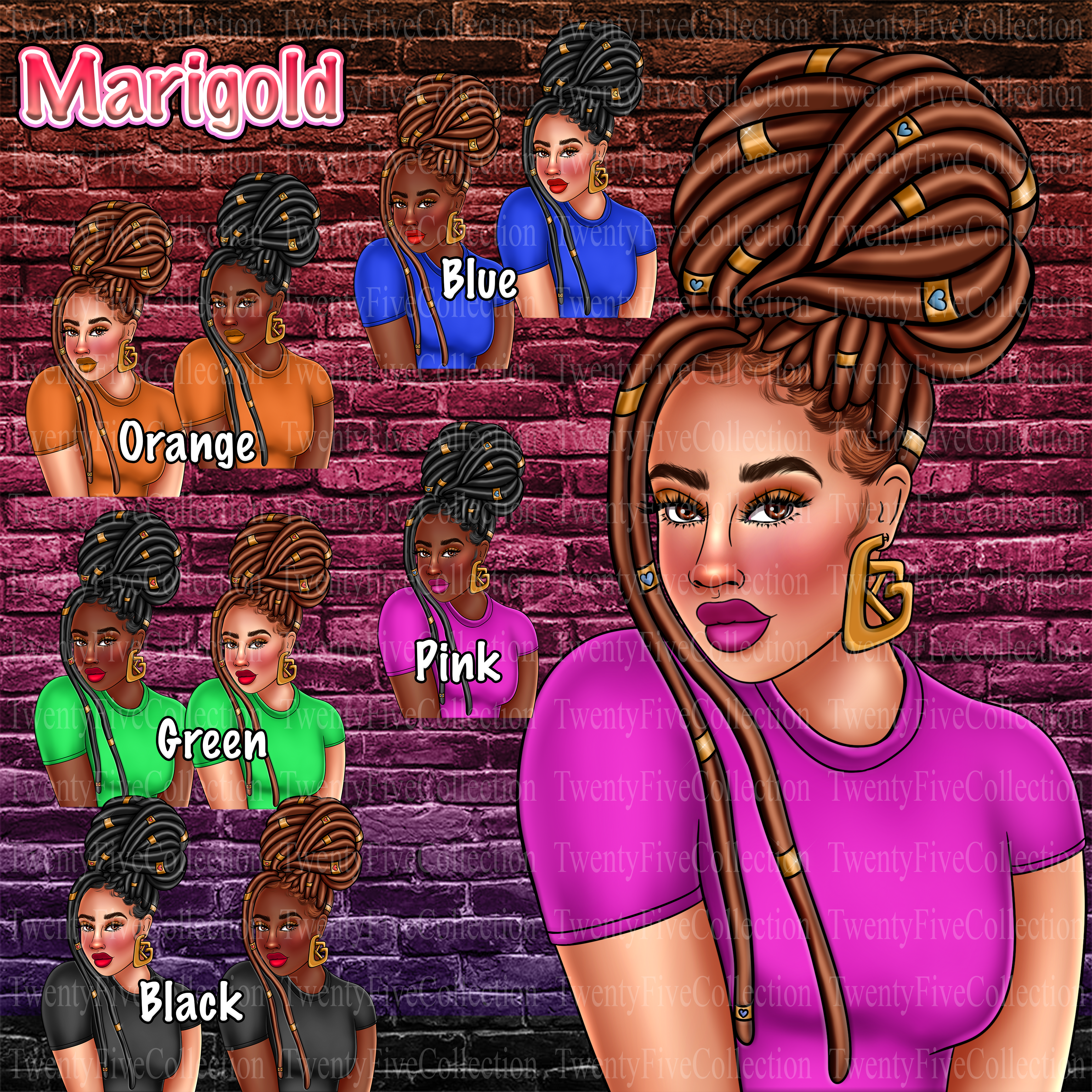 Marigold Brown Bundle