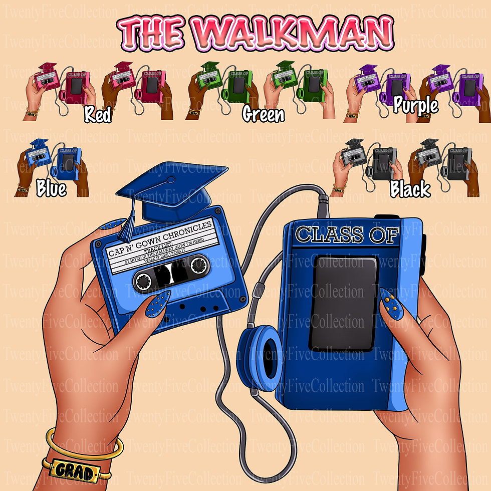 THE WALKMAN (Blue) Brown