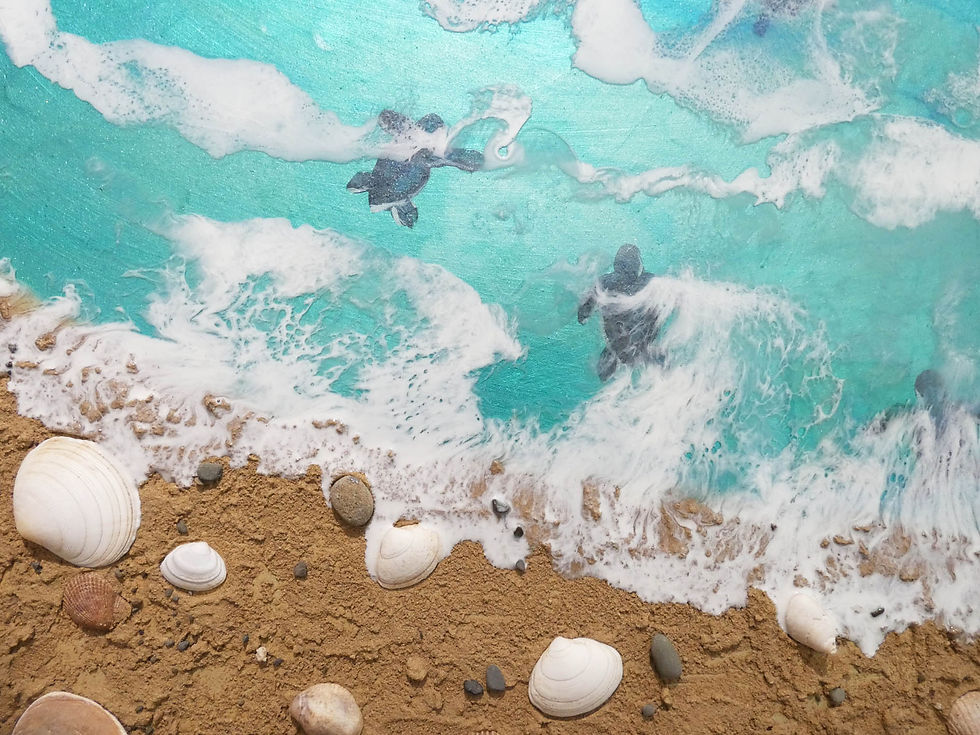 Thumbnail: To Freedom & Beyond Original Resin Artwork