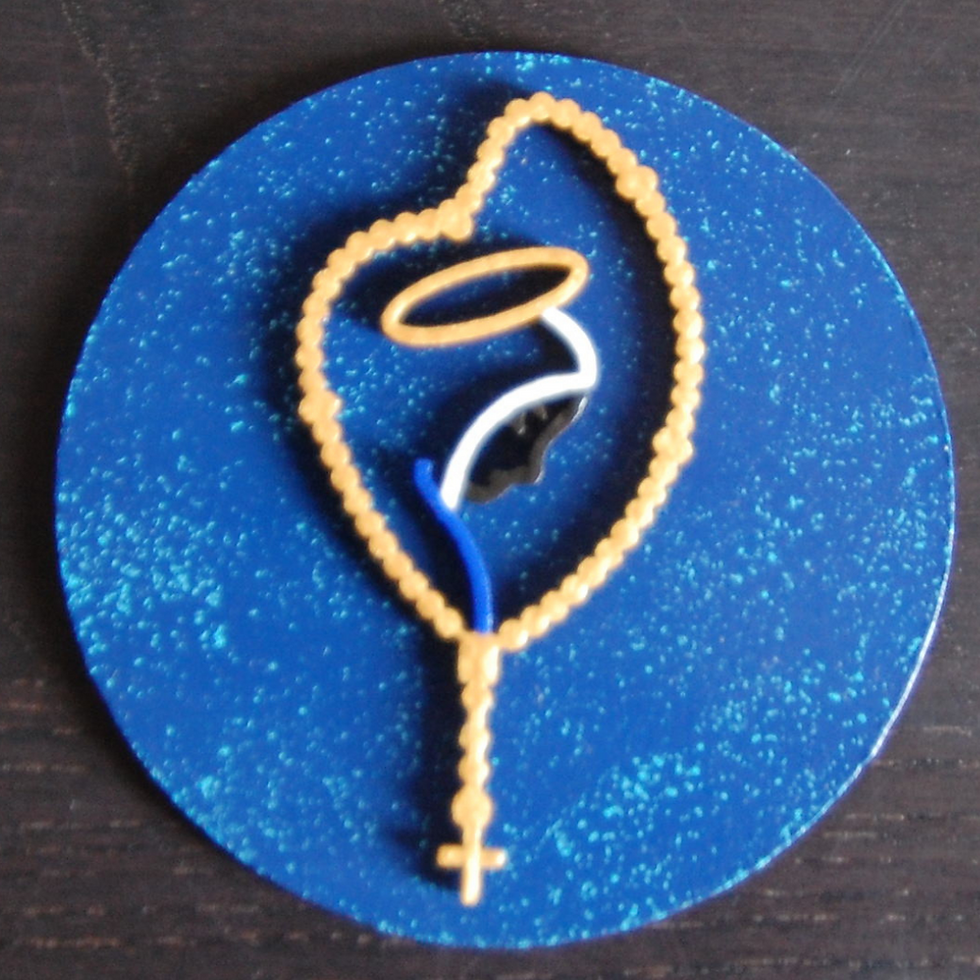 Miniatura: Porta Copos ou Mini Quadrinhos Nossa Senhora Aparecida