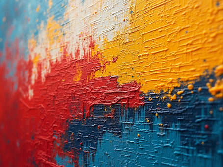 Exploring Emotion Through Abstract Acrylic and Watercolor Art